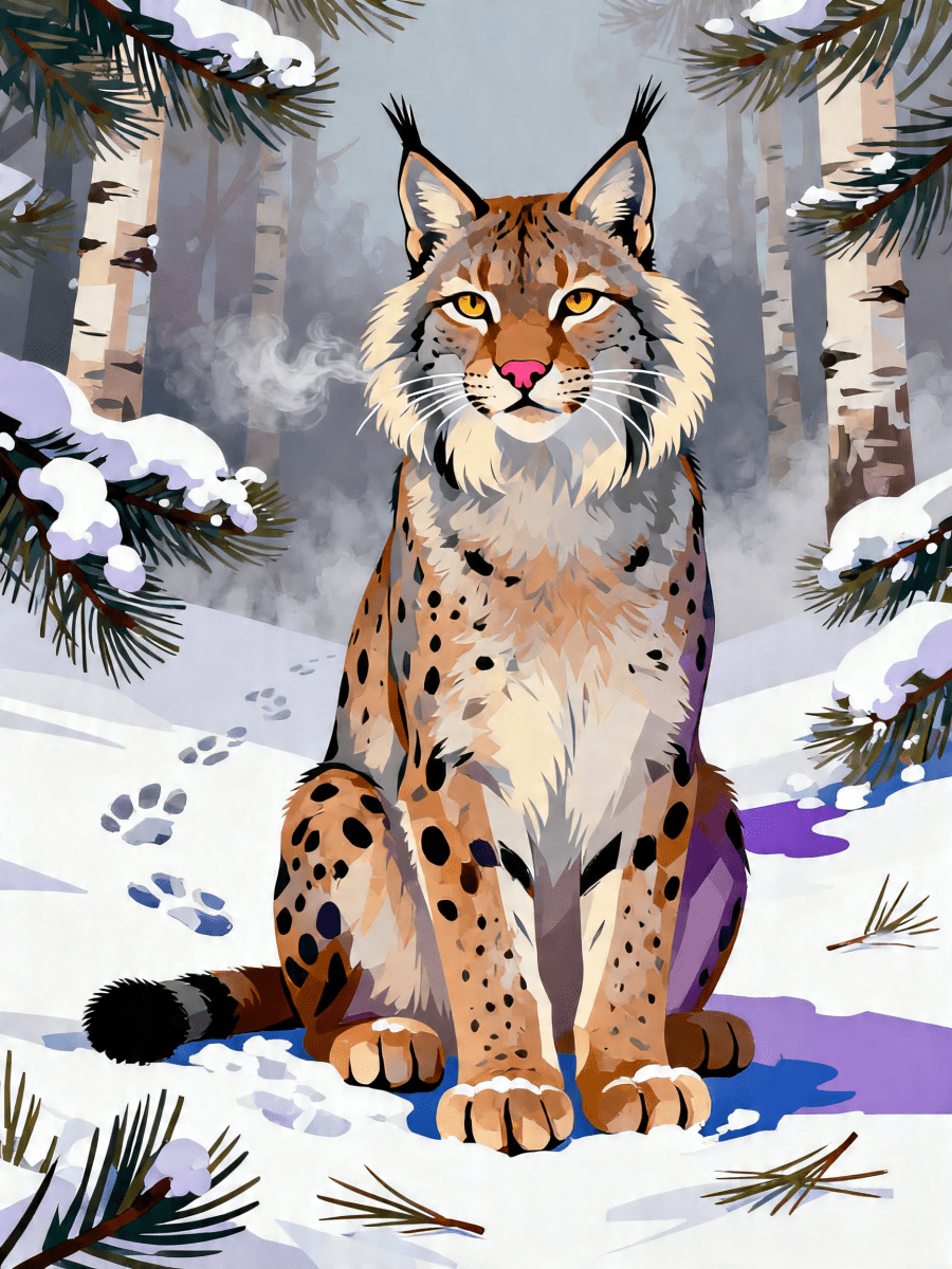 Snow Lynx Sentinel - Escape by Numbers