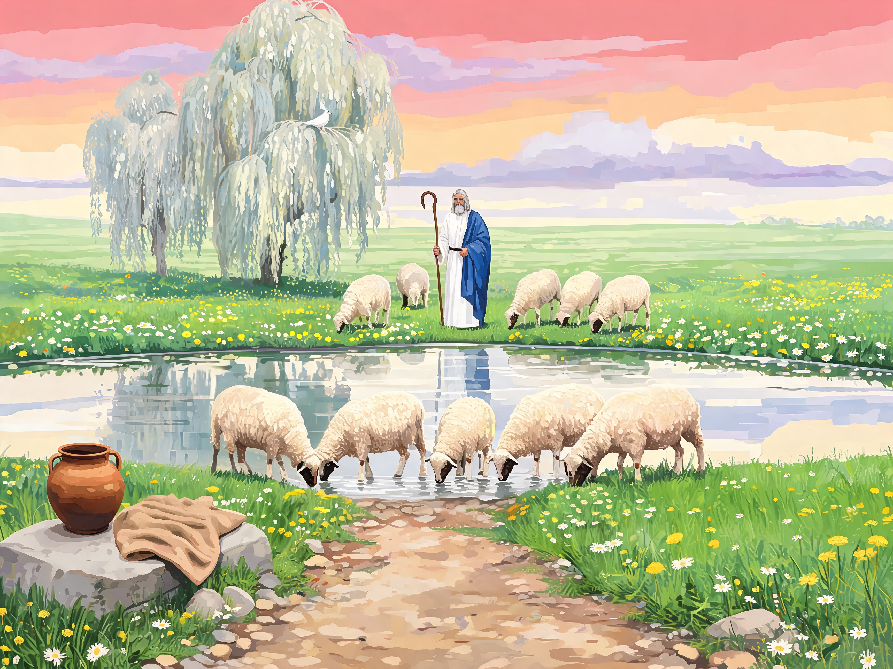Still Waters Green Pastures