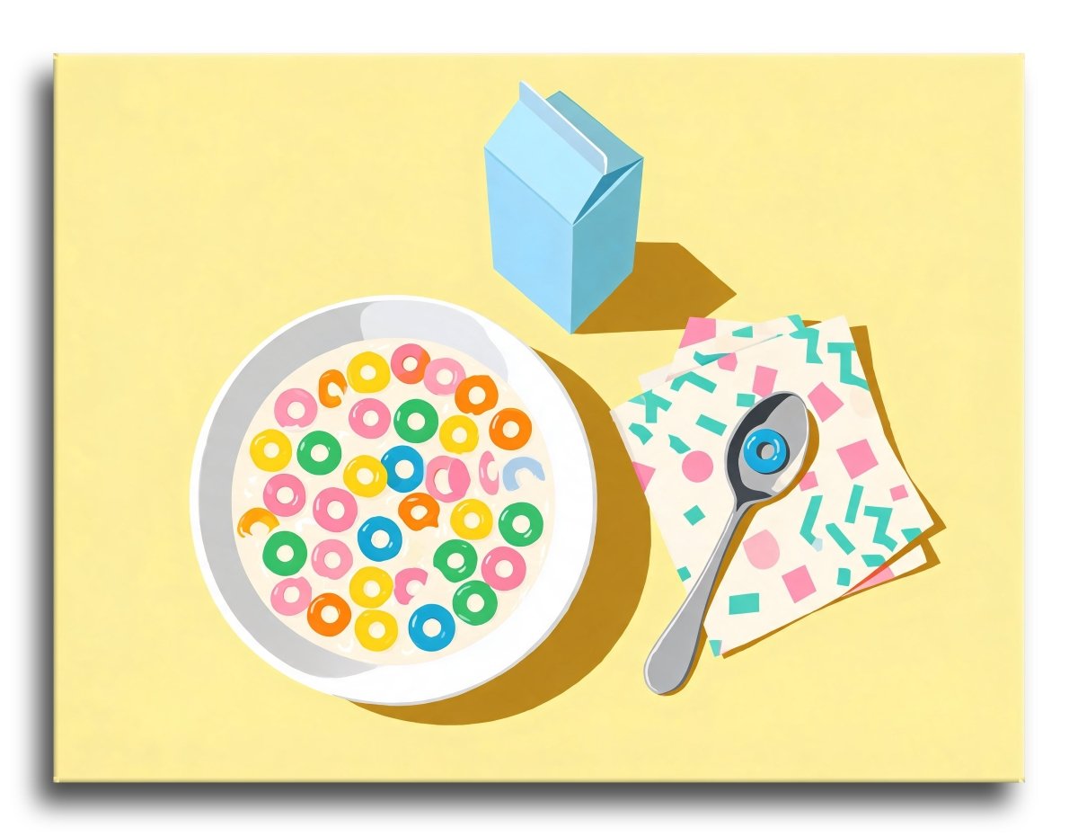 Sugar Loops Bowl - Escape by Numbers