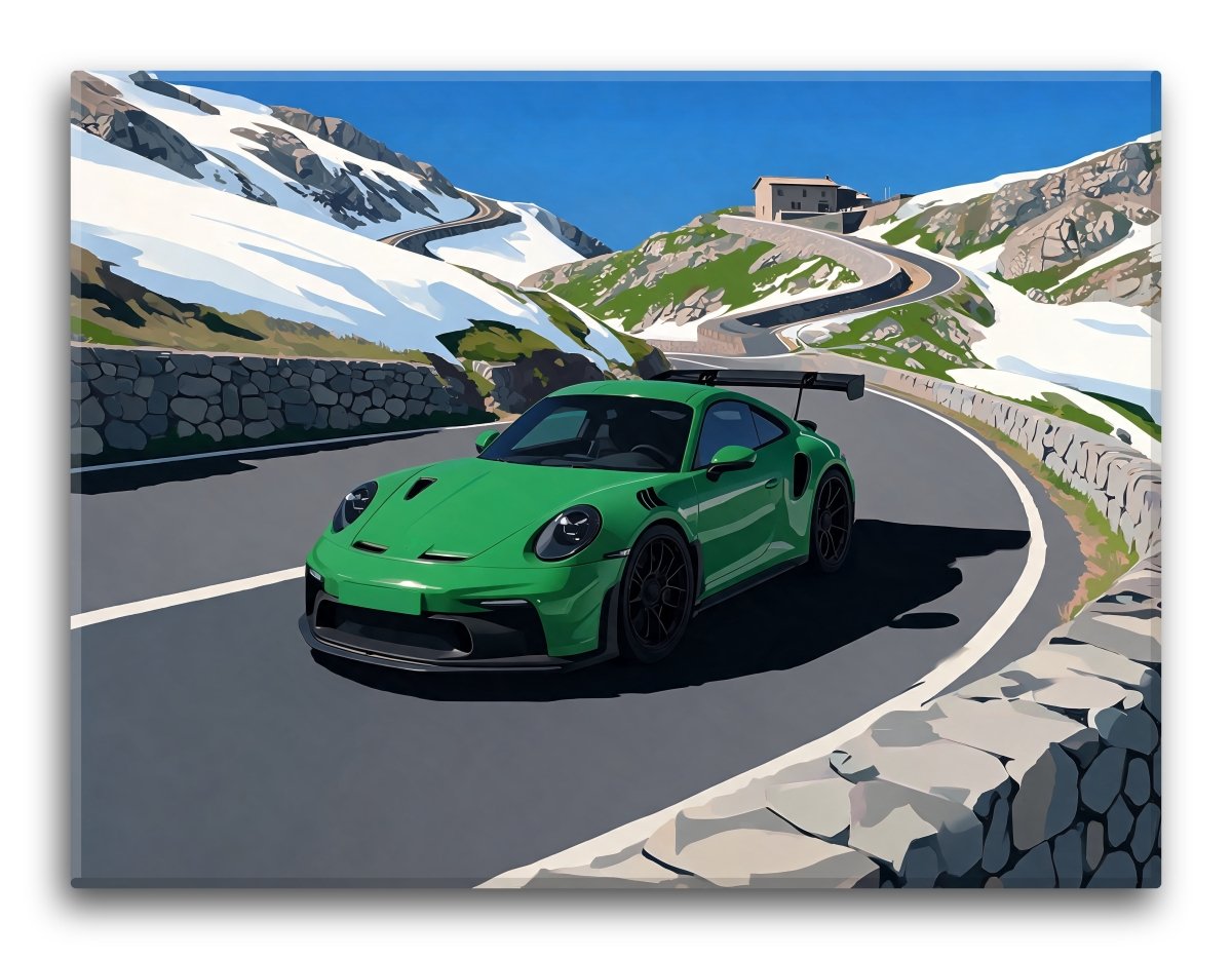 Summit Hairpin Racer - Escape by Numbers
