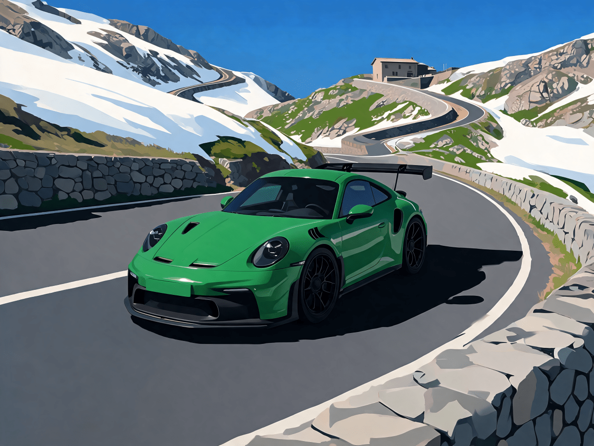 Summit Hairpin Racer - Escape by Numbers