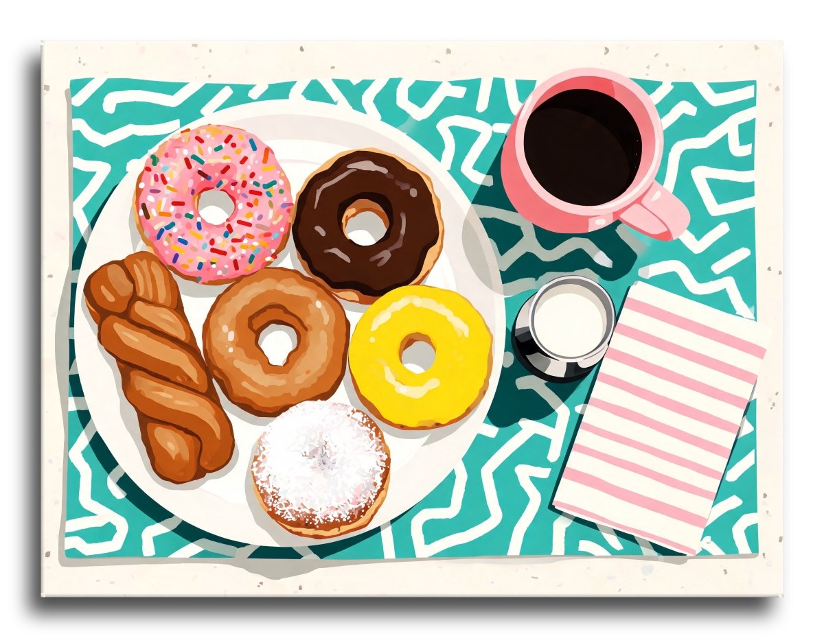 Sunday Morning Spread - Escape by Numbers