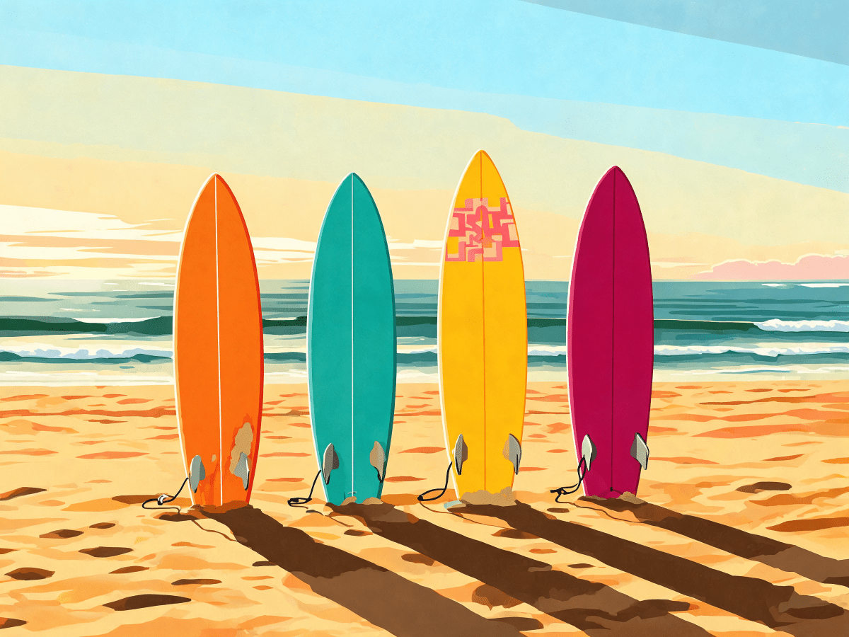 Sunlit Board Lineup - Escape by Numbers