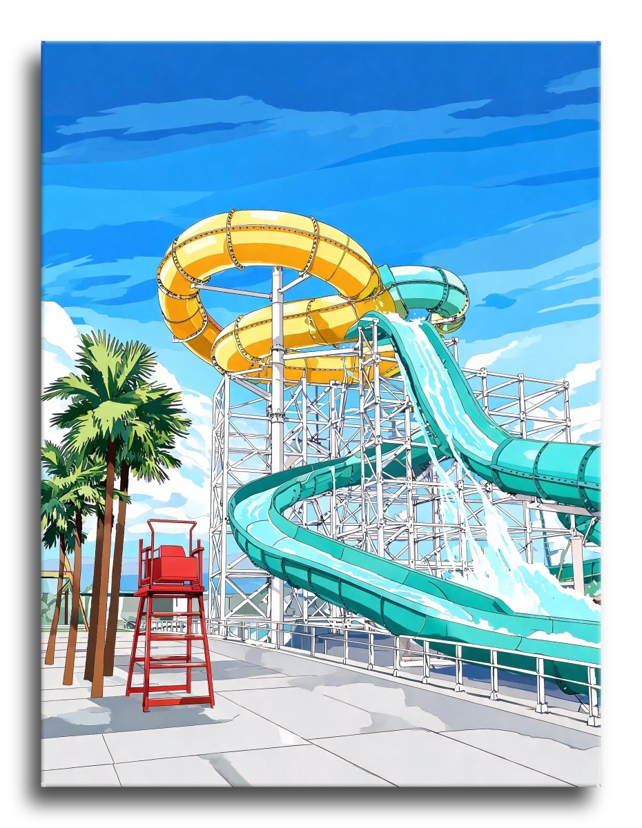 Sunshine Slide Tower - Escape by Numbers