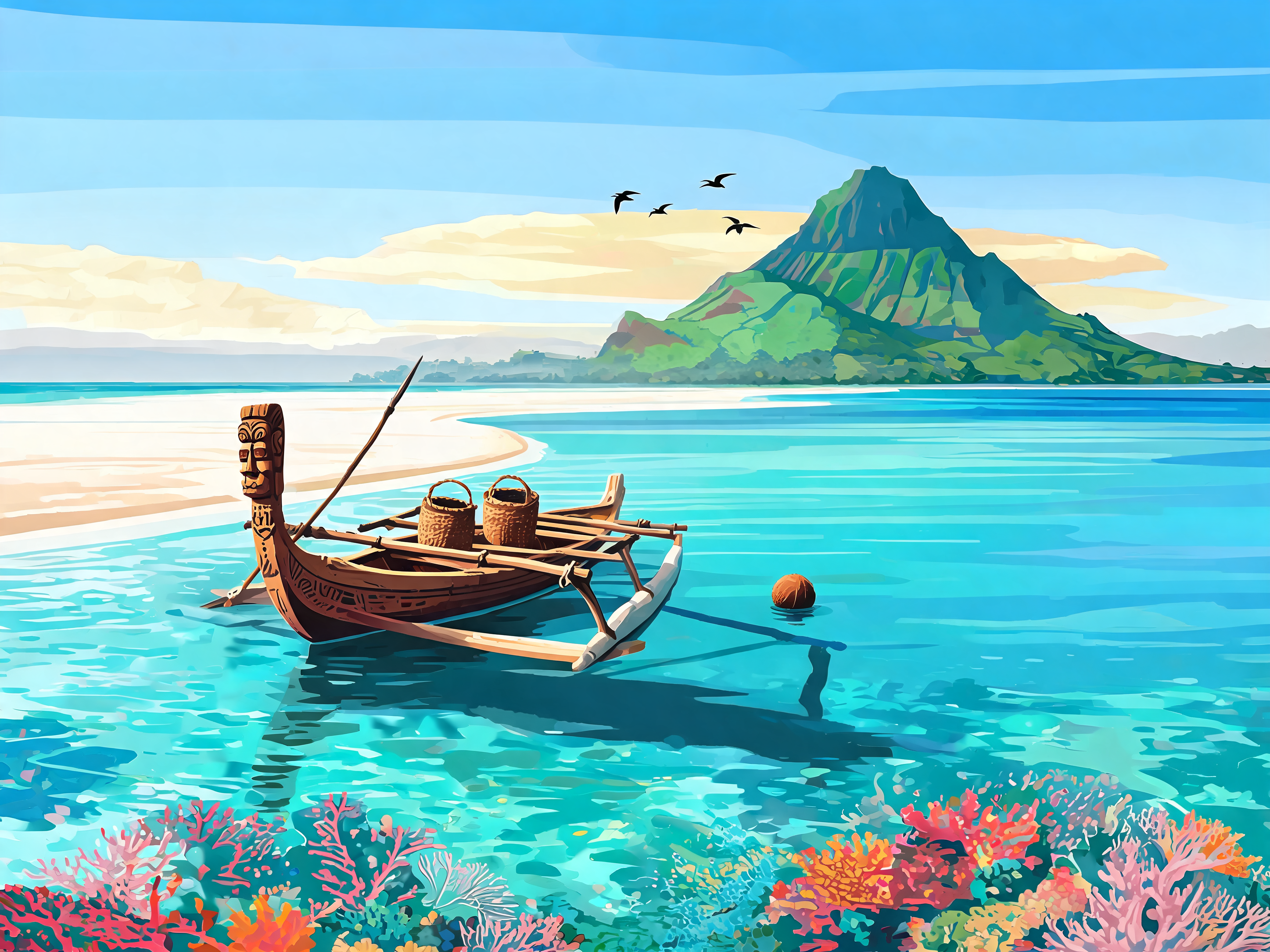 Tahitian Turquoise Crossing