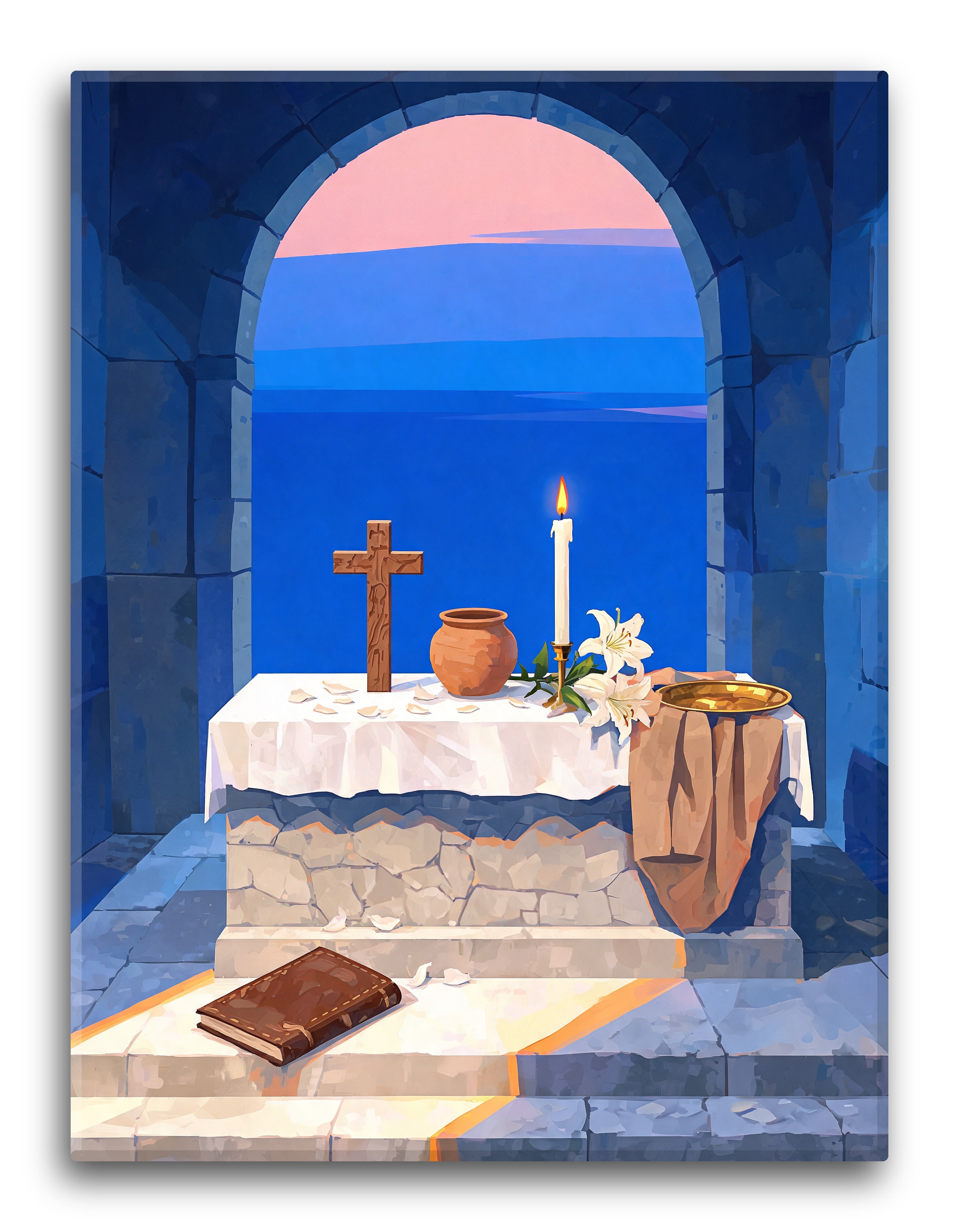 Taper On Altar