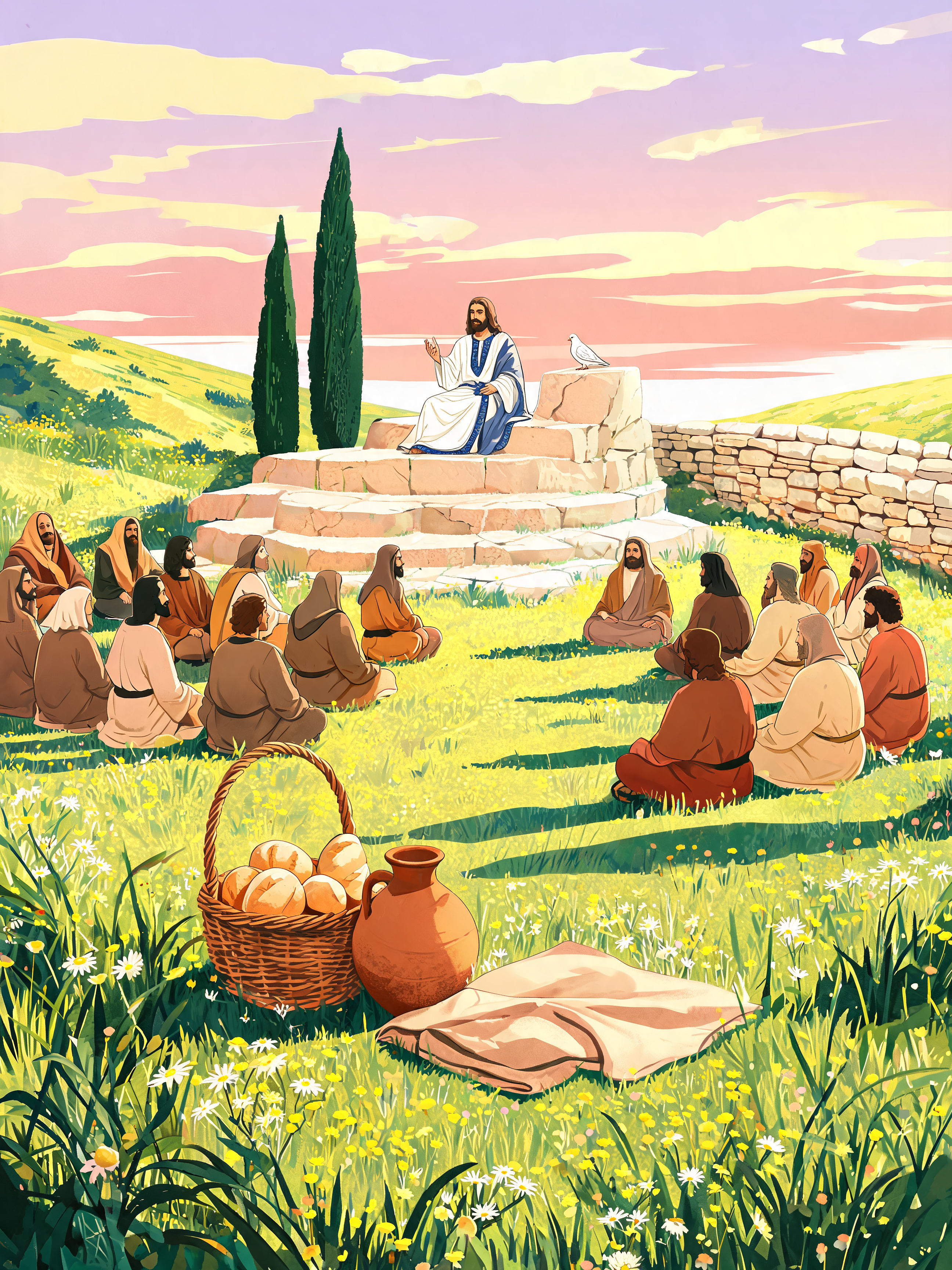 Teacher On The Hillside