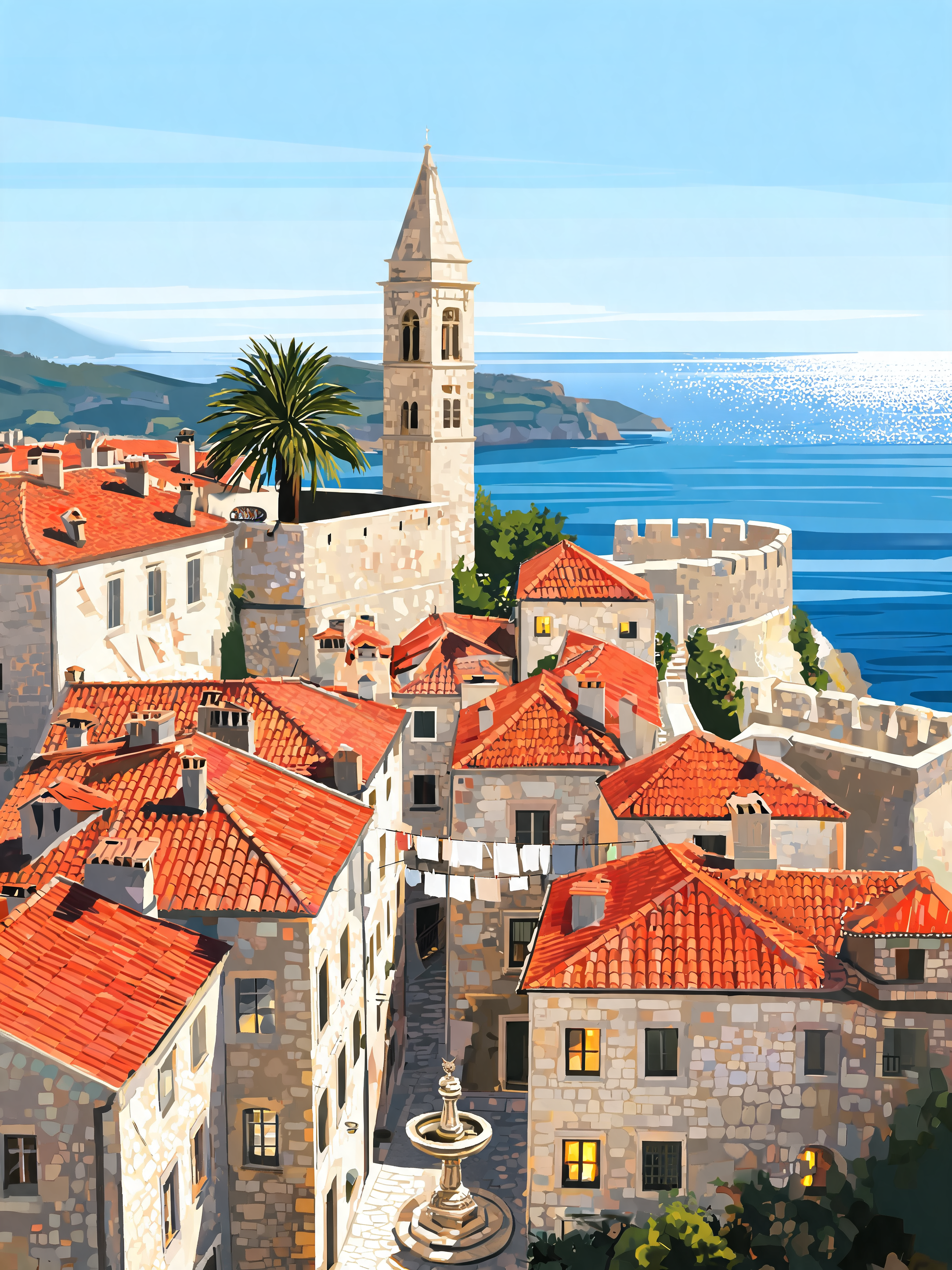 Terracotta Roofs Adriatic
