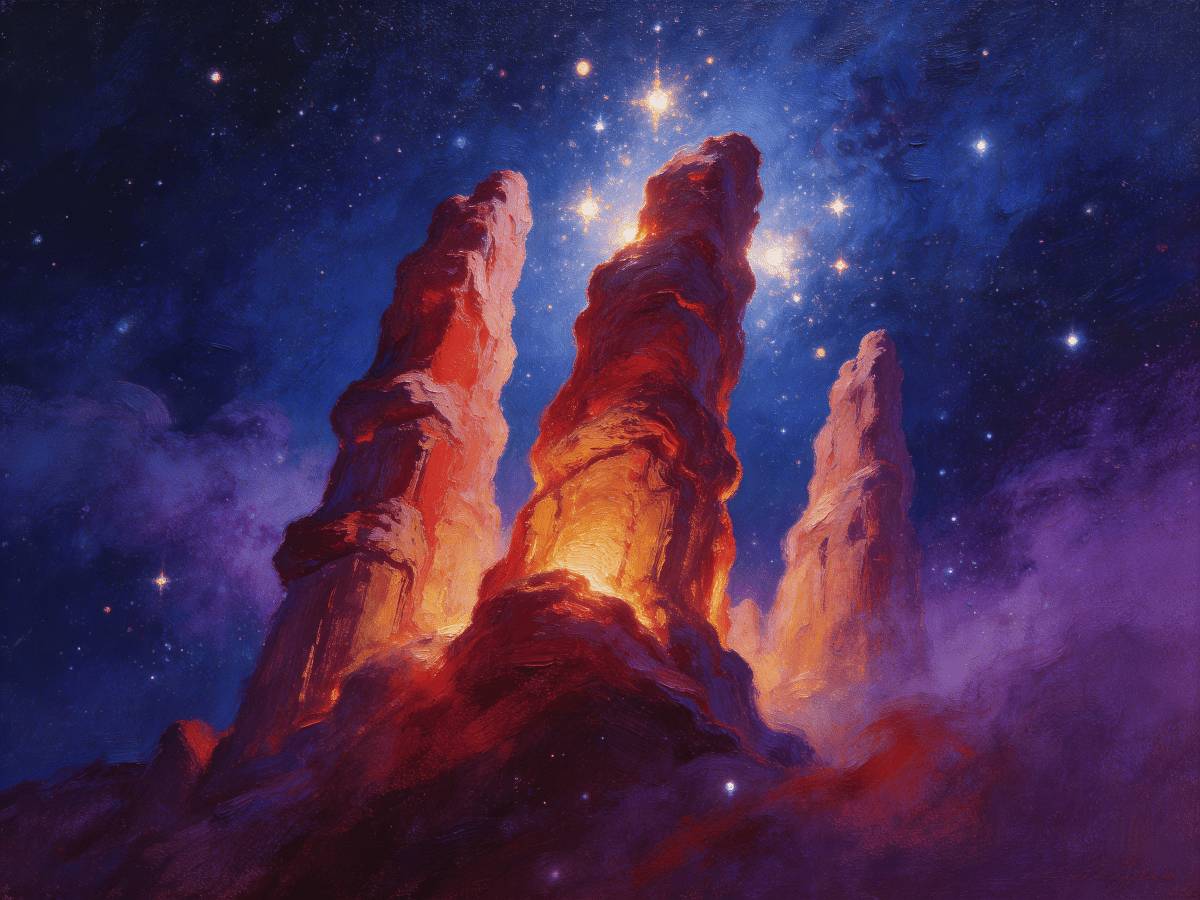 The Eagle Nebula - Escape by Numbers