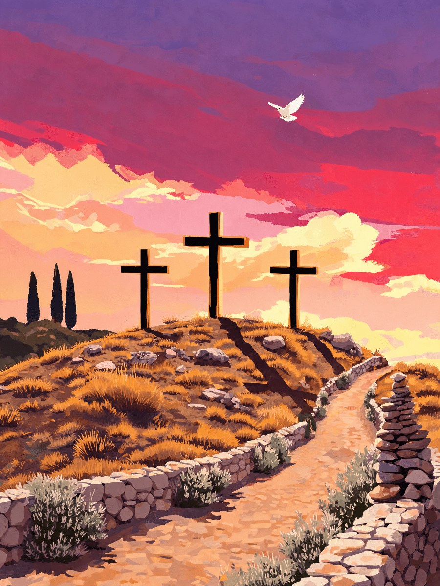 Three Crosses Hilltop - Escape by Numbers