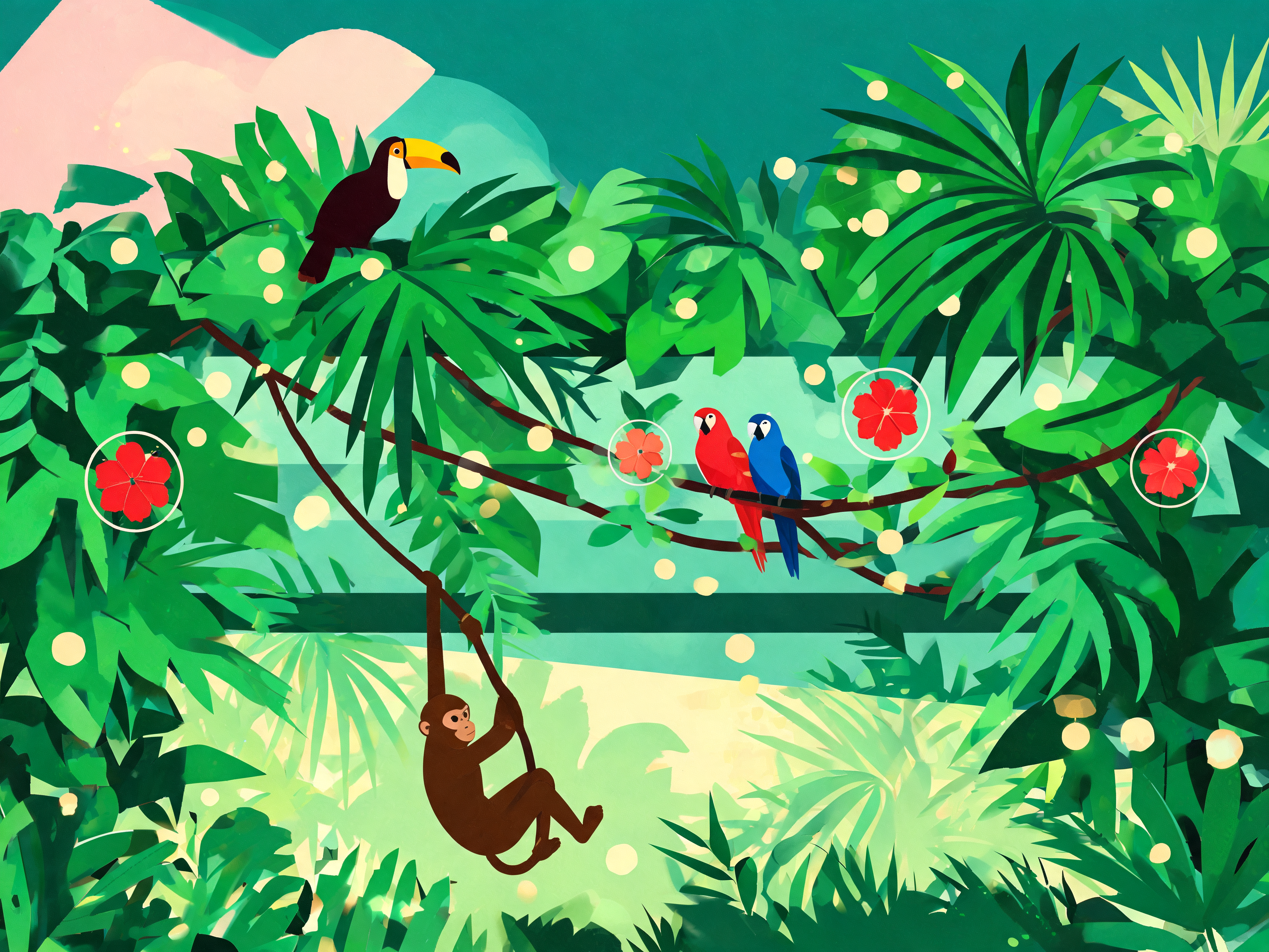 Tropical Canopy Layers