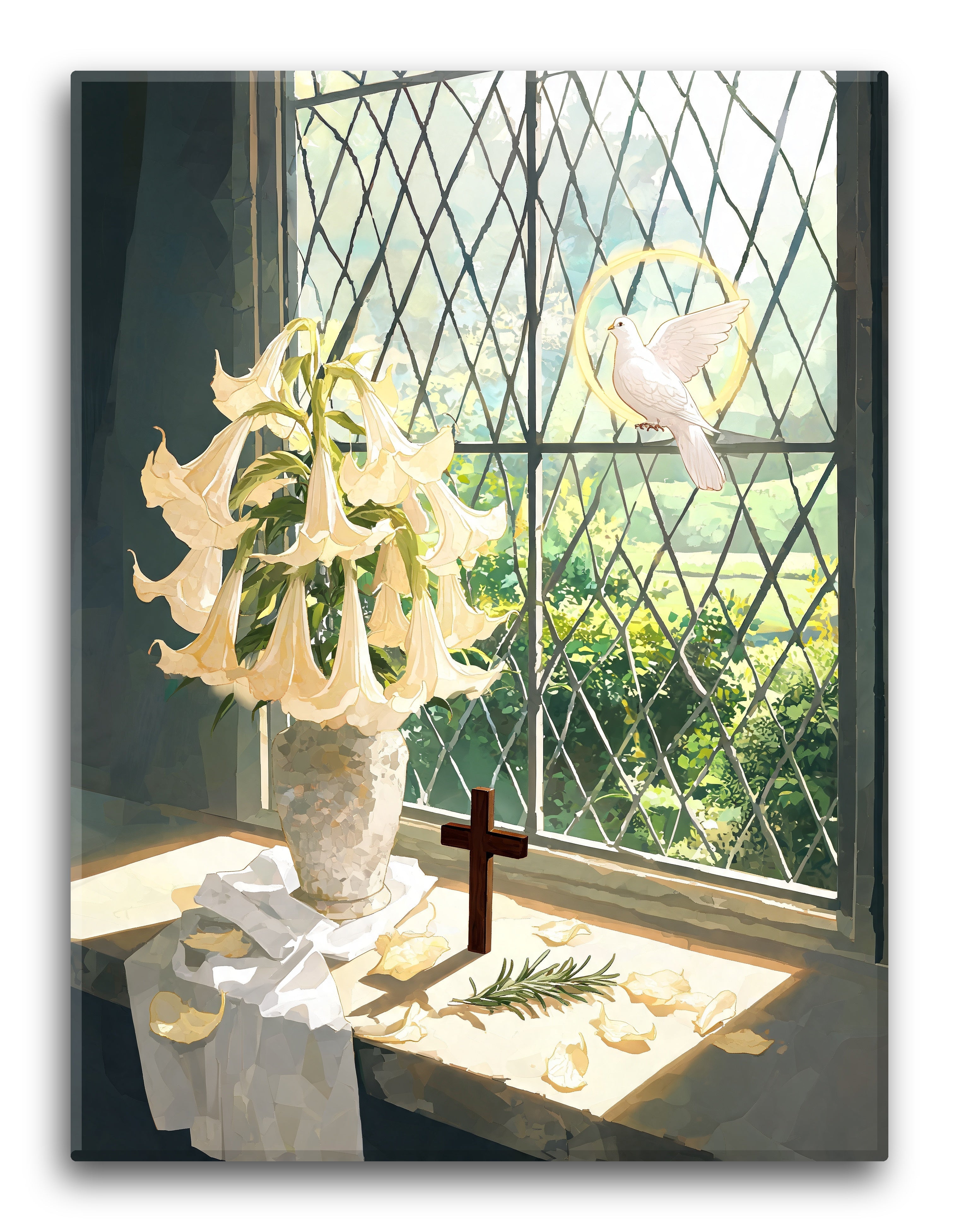 Trumpet Lily Vase