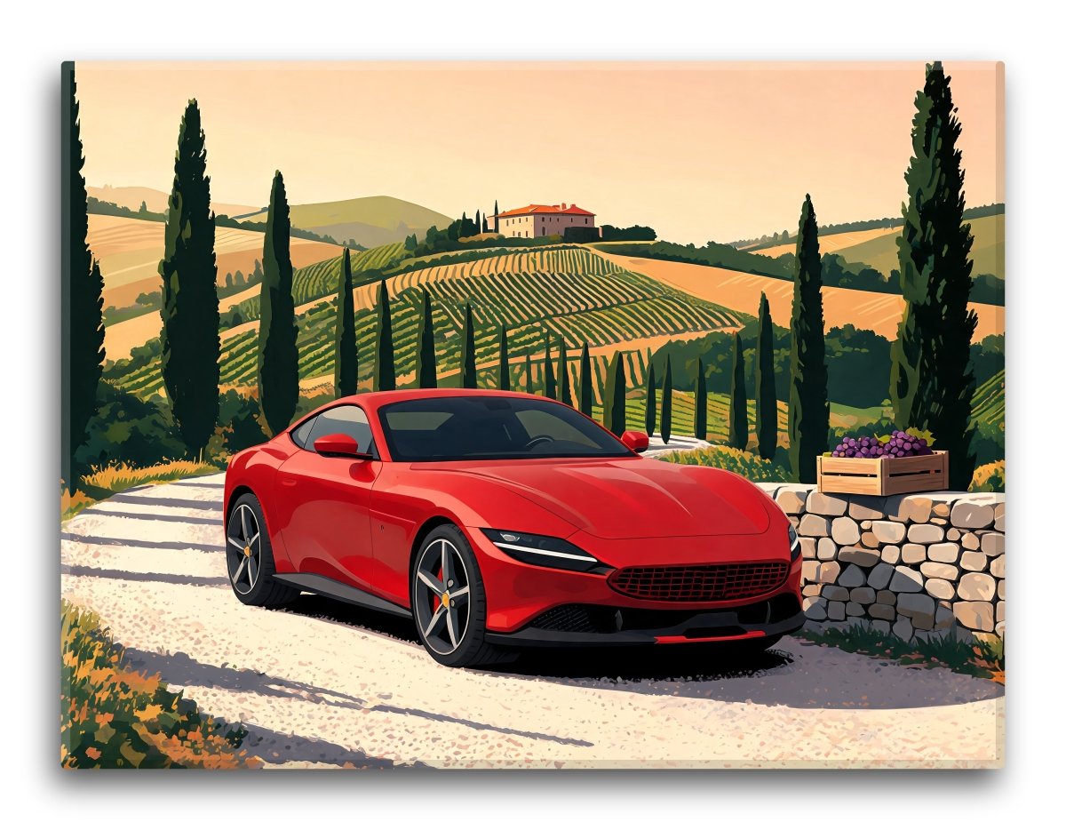 Tuscan Cypress Coupe - Escape by Numbers