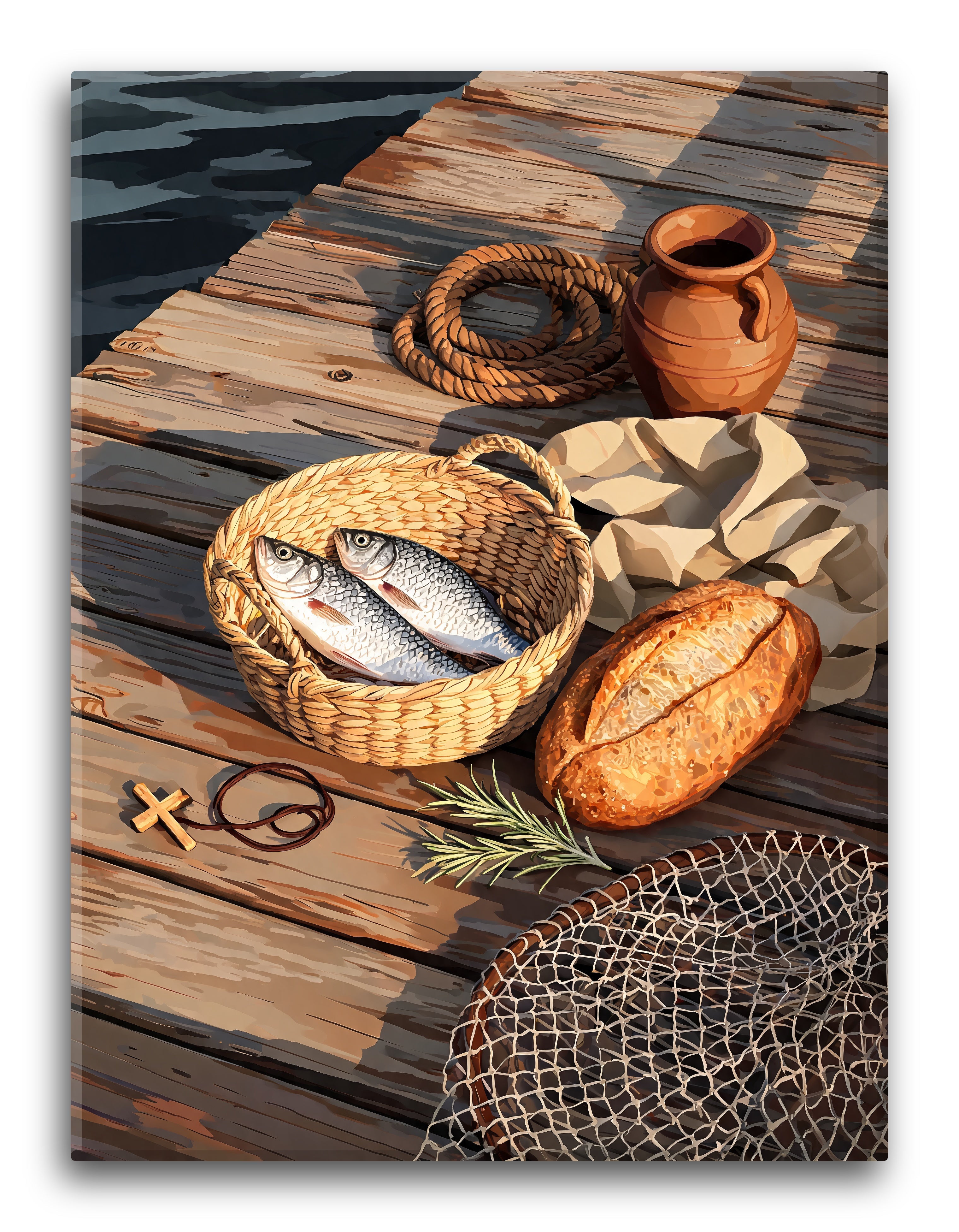 Two Fish Basket