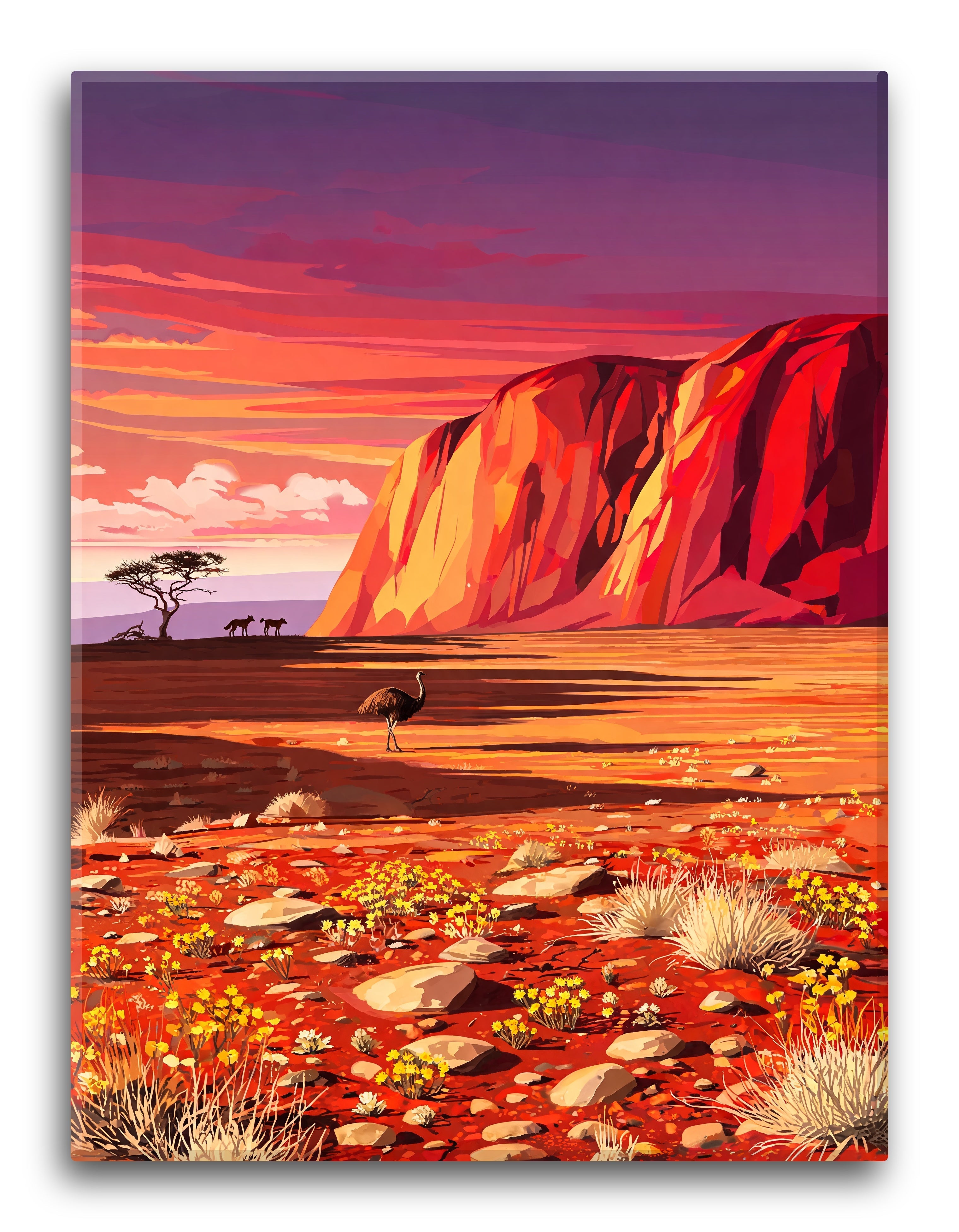 Uluru Glow Dusk