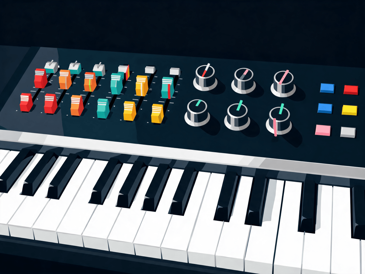 Velvet Synth Keys - Escape by Numbers