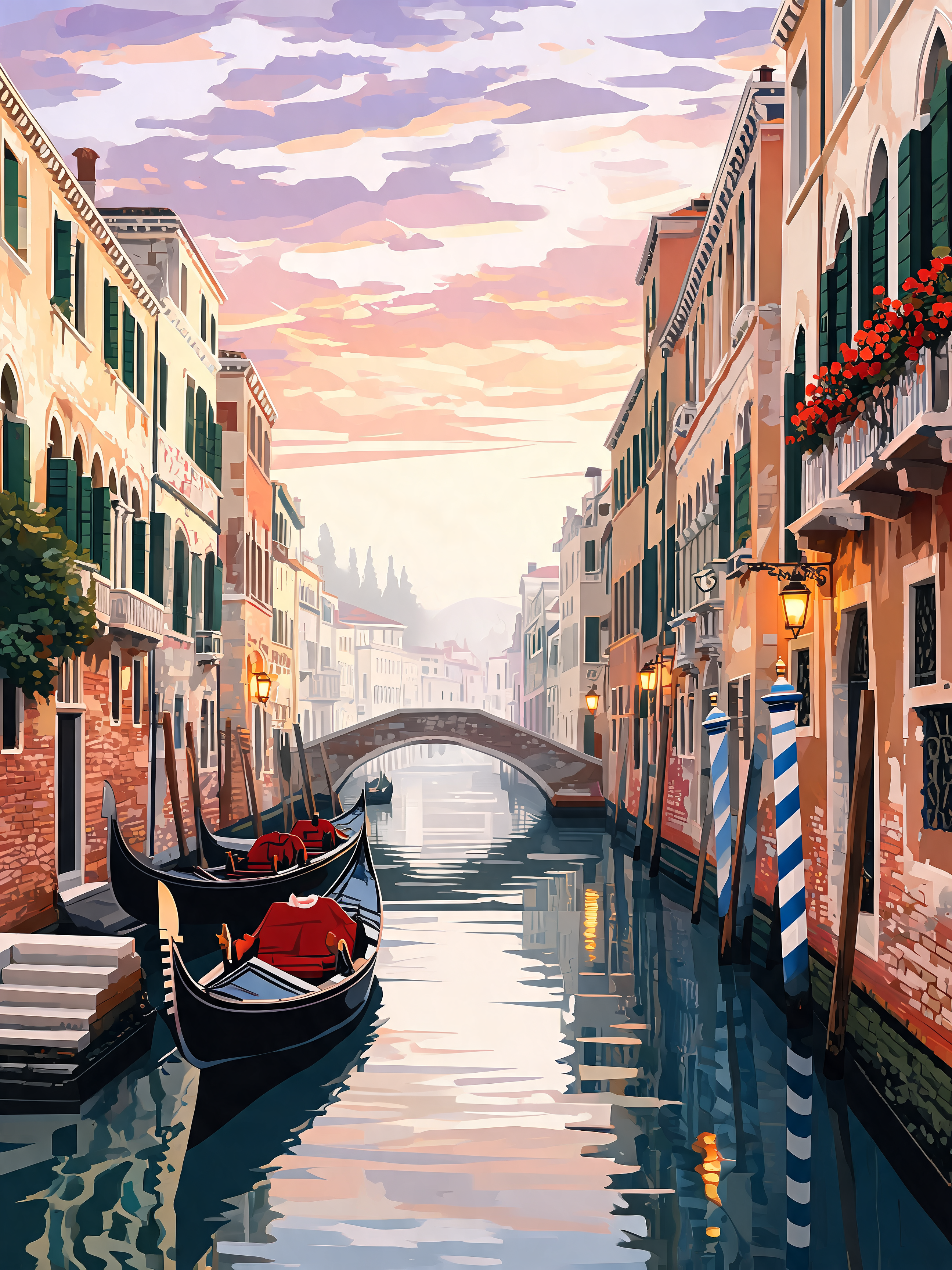 Venetian Ochre Canal