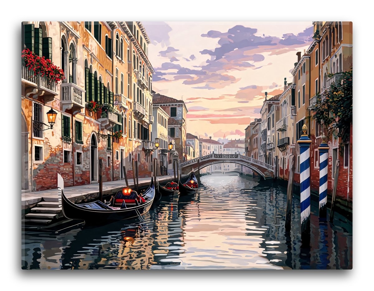 Venice Dawn Reflection - Escape by Numbers