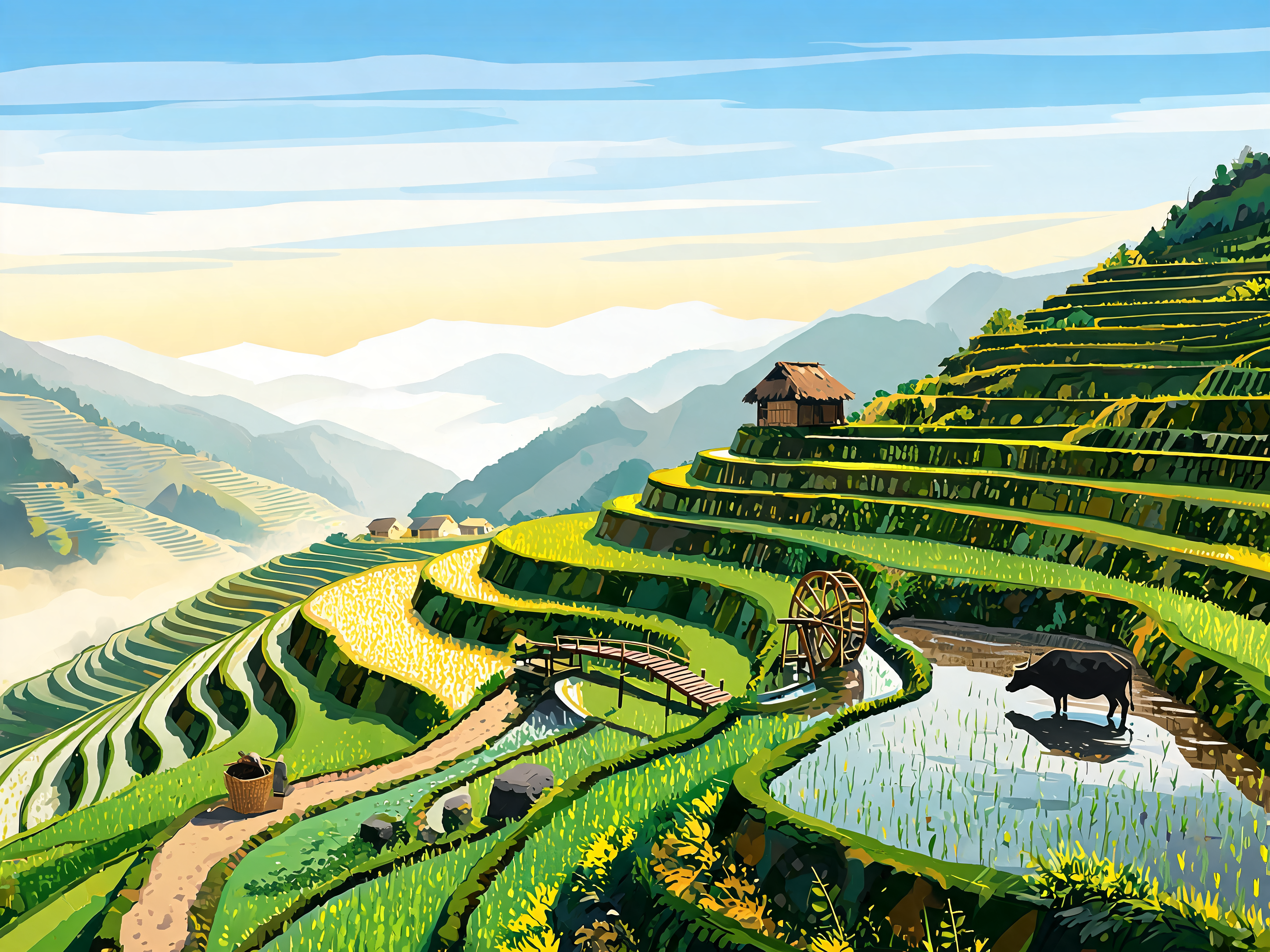 Vietnam Emerald Slopes