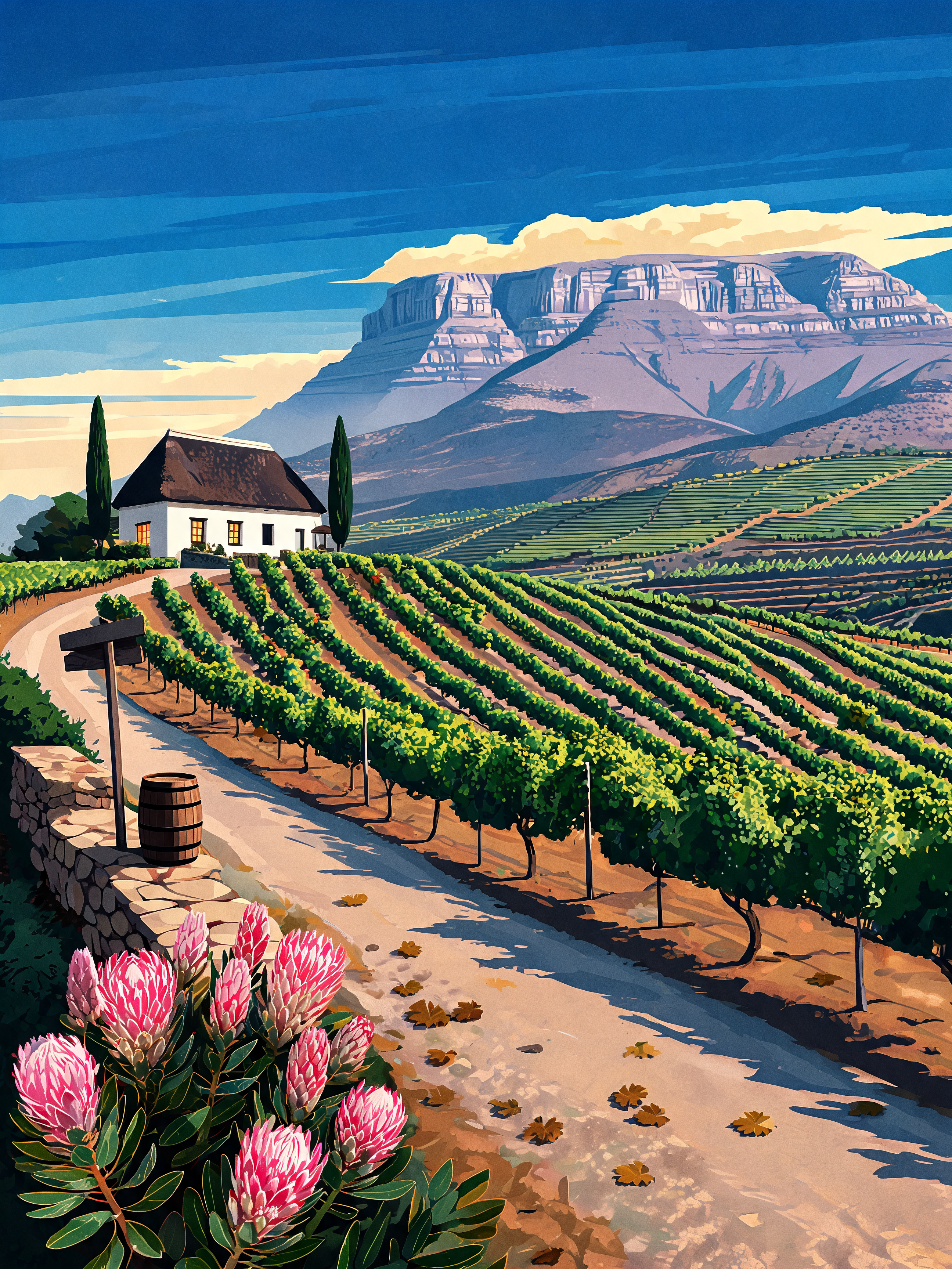 Vineyard Mountain Cape