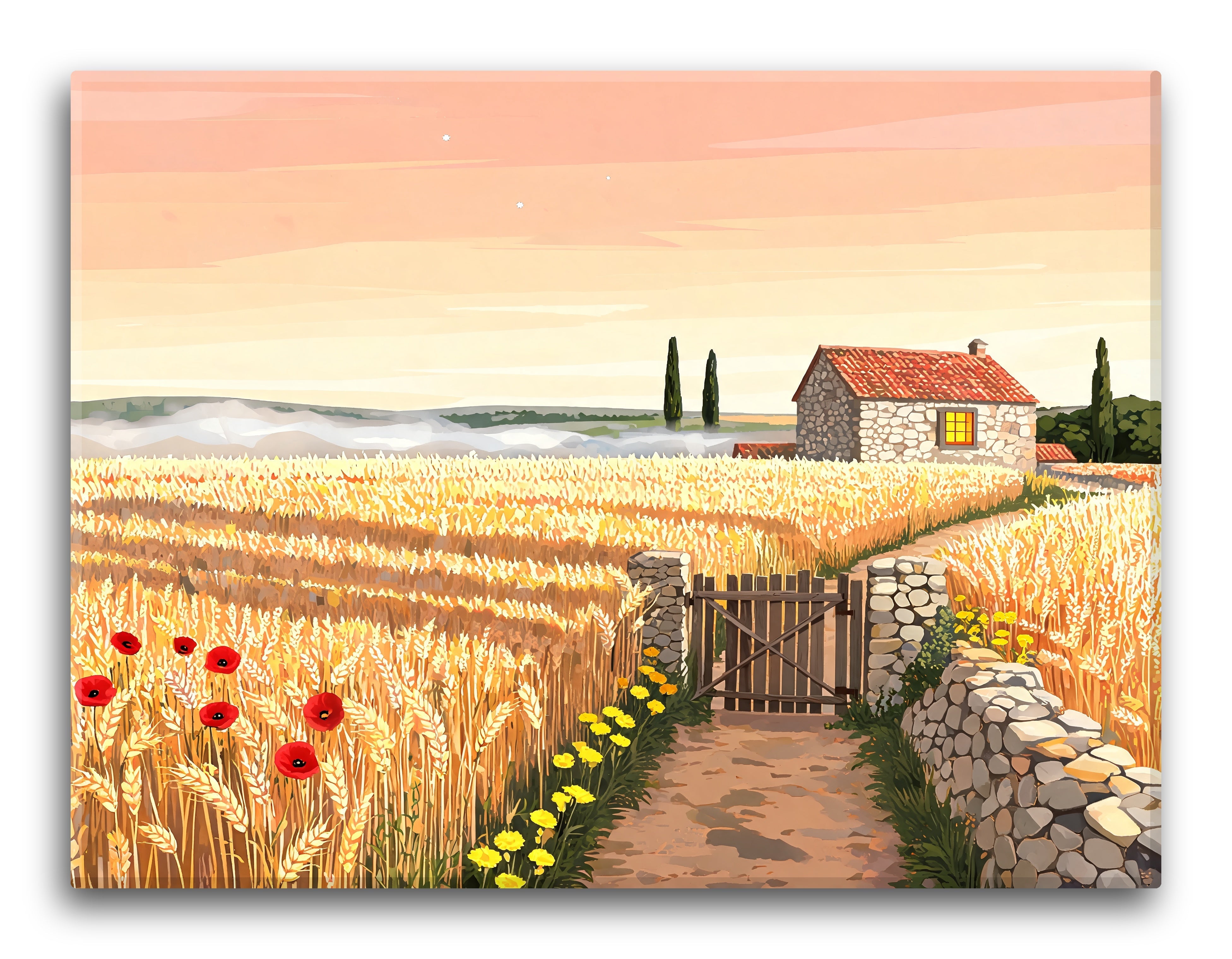 Wheat Horizon Dawn