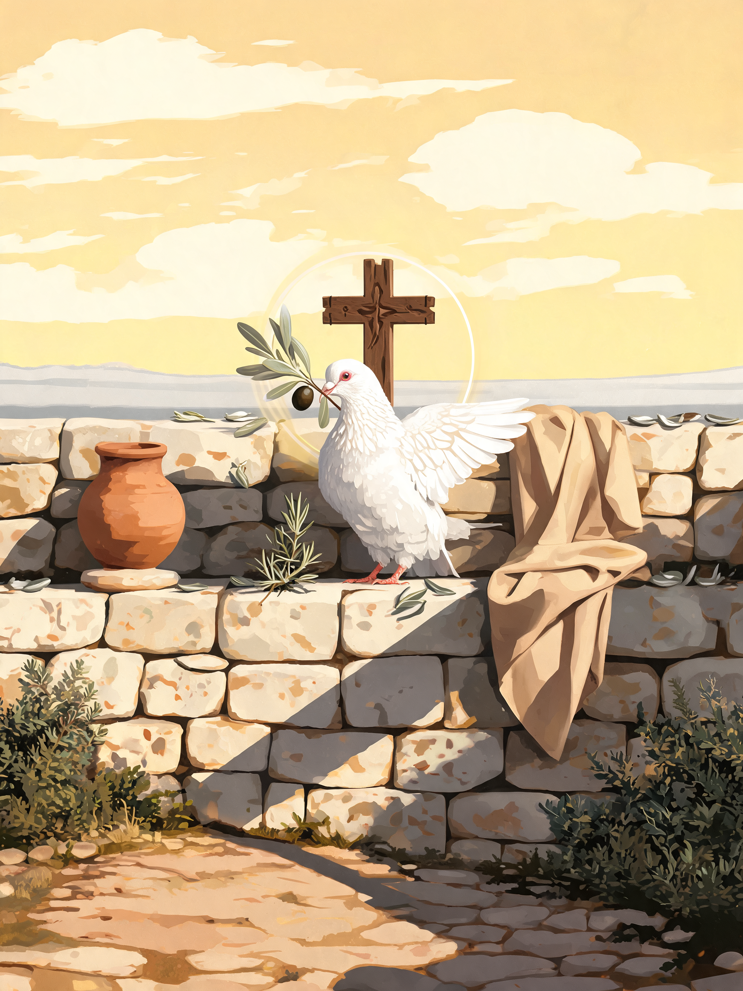 White Dove Olive