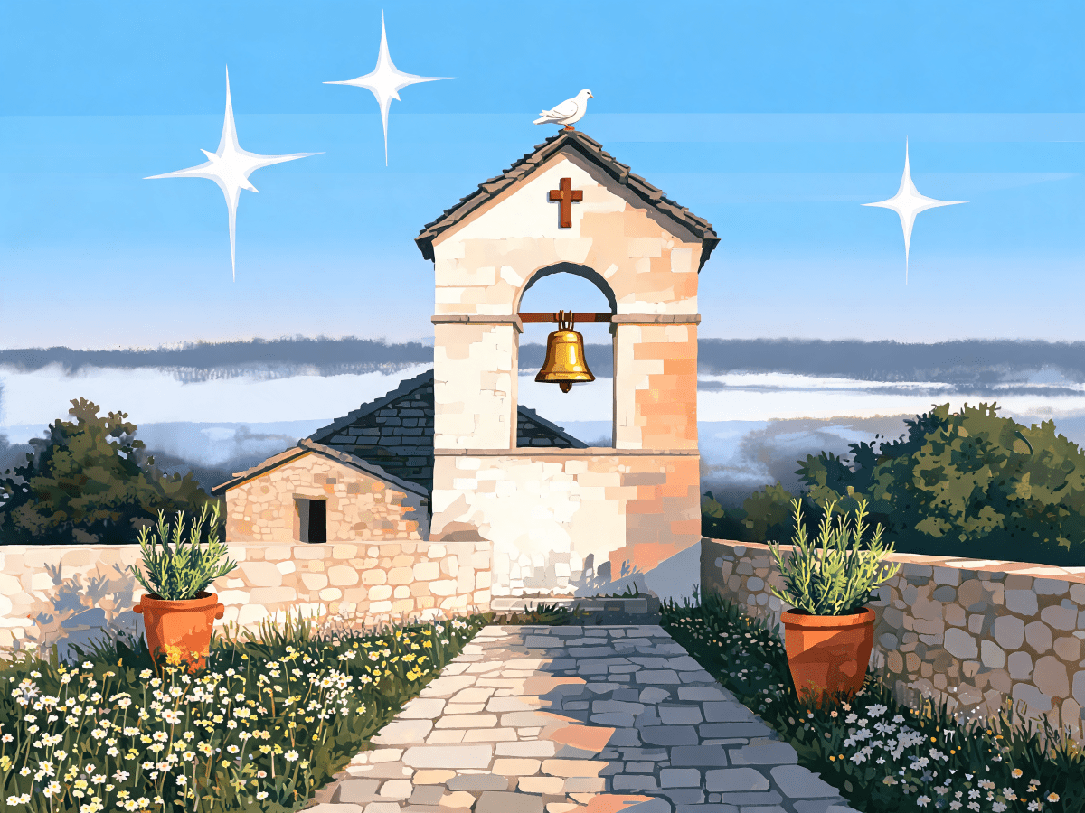 Whitewashed Tower Dawn - Escape by Numbers