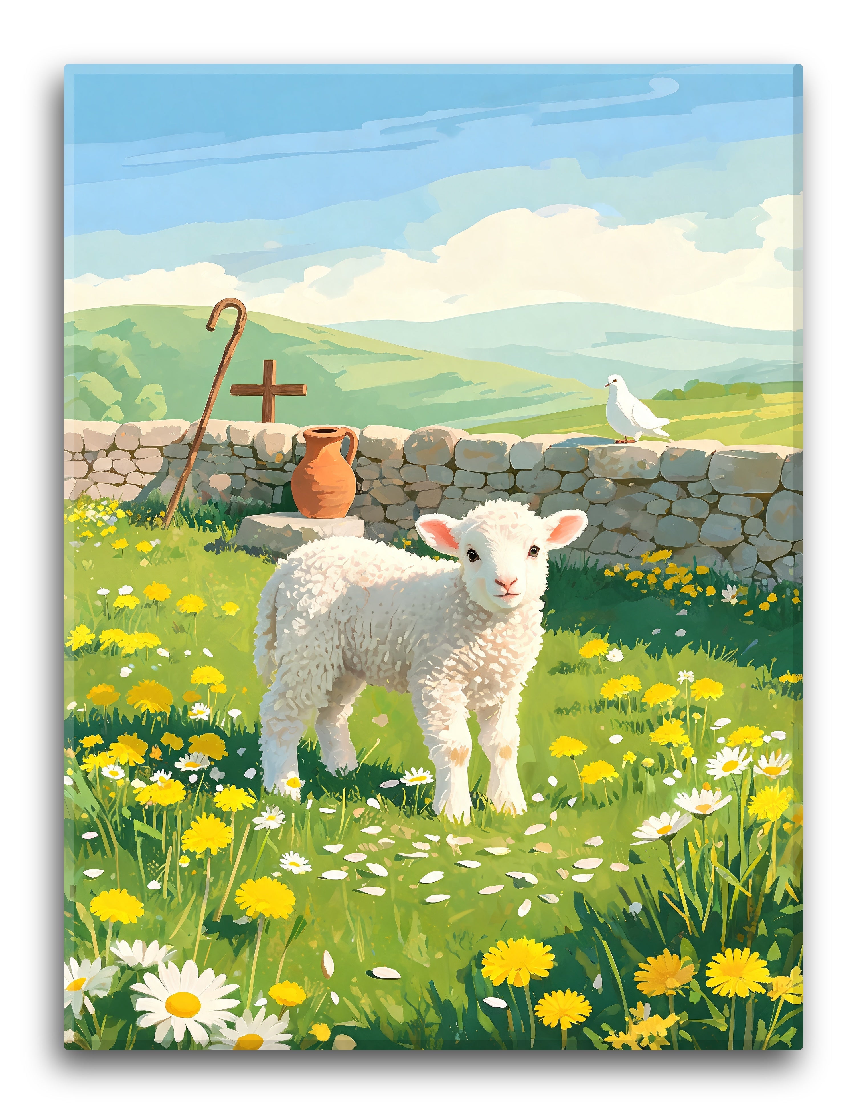 Wildflower Meadow Lamb