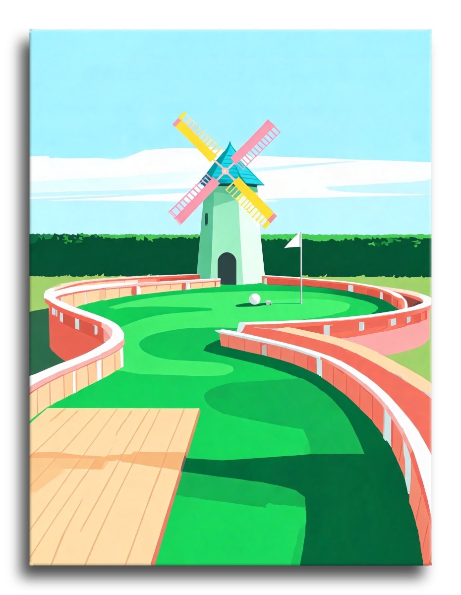 Windmill Putt Course - Escape by Numbers