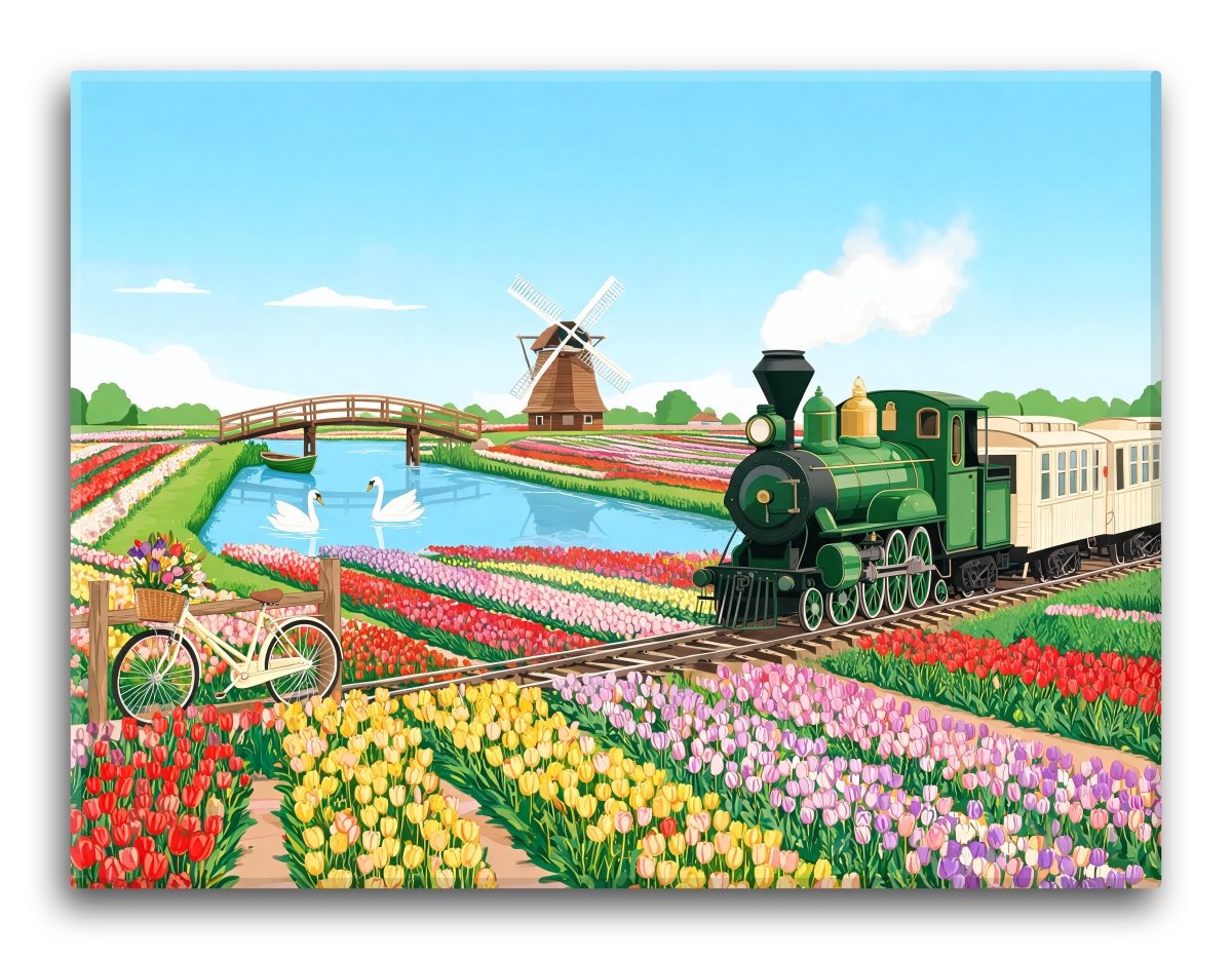 Windmill Tulip Line - Escape by Numbers