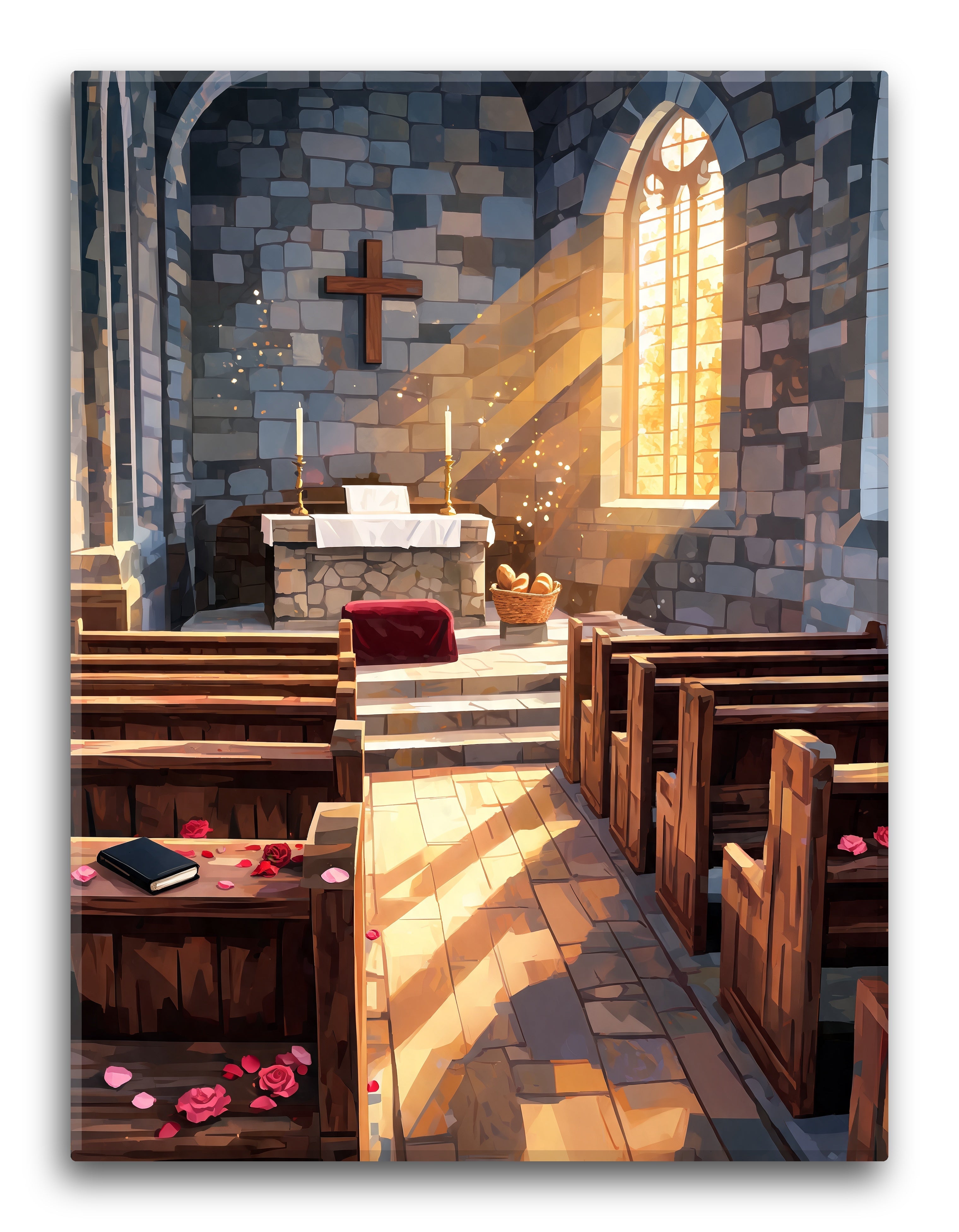 Wooden Pew Chapel