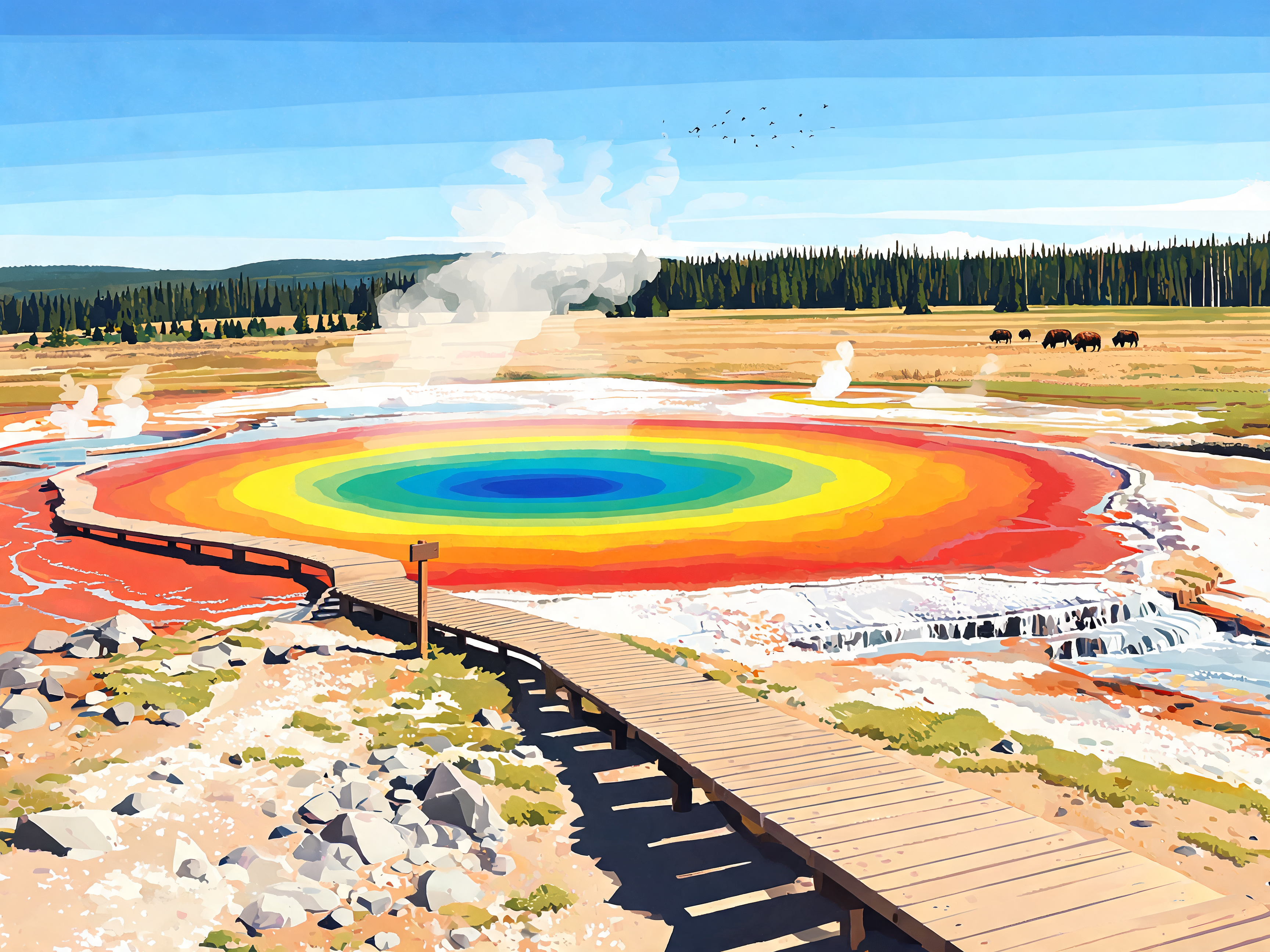 Yellowstone Thermal Wonder