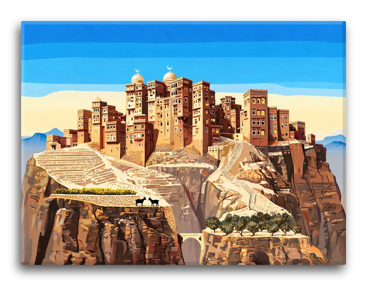 Yemeni Stone Eyrie - Escape by Numbers