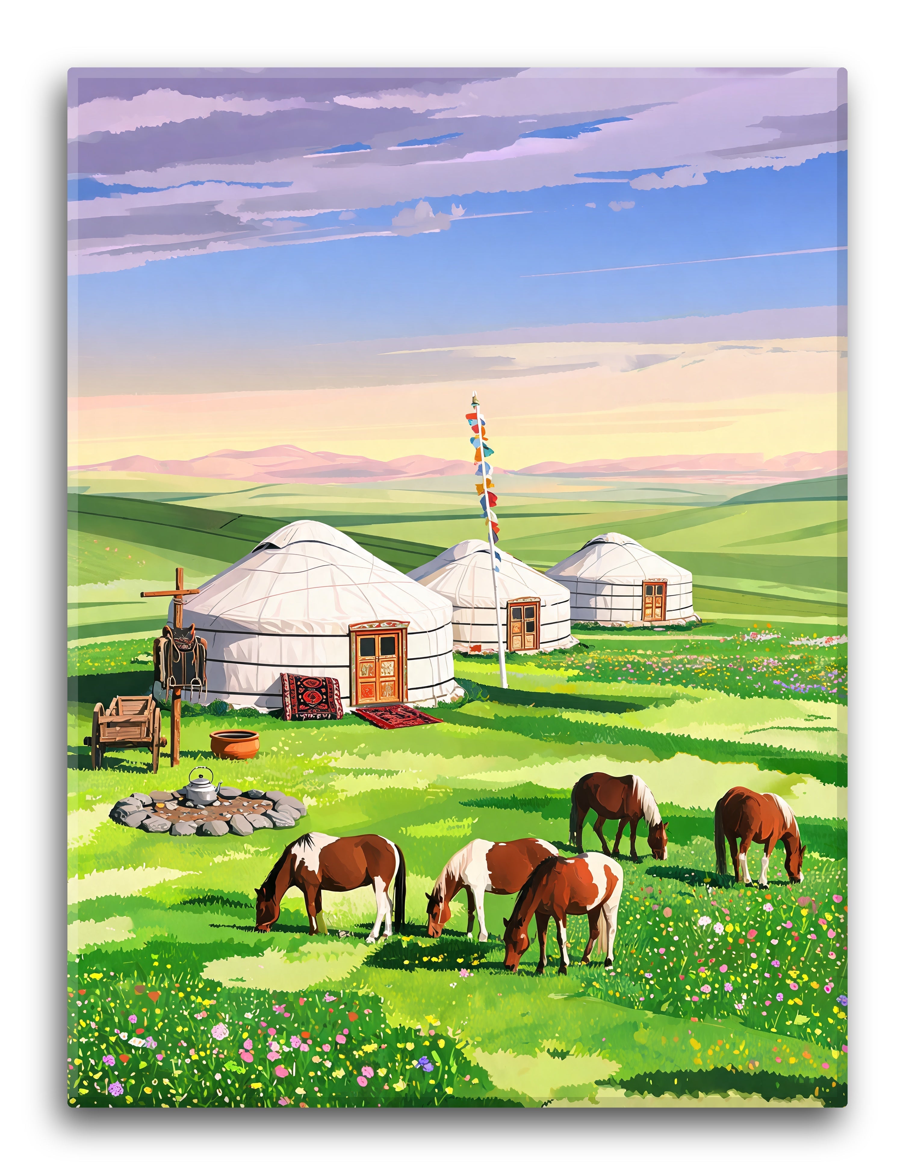 Yurt Camp Steppe